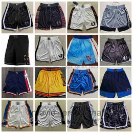 Printed Basketball Pocket Shorts Man Julius Alex Erving Petrovic Dennis Tim Rodman David Duncan Robinson VanVleet Short White Blue Black Green XS-XXL