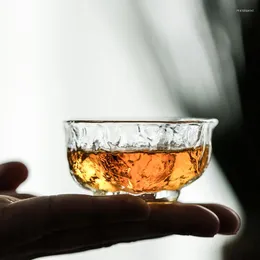 Vinglas Luwu Walnut-formade Glass Tea Cup-tillbehör