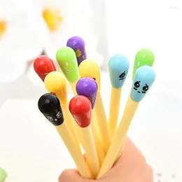 PC/Lot Creative Kolorowy mecz Easable Gel Pen School School Student Cute Cartoon Children Supplies