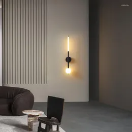Lampy ścienne zamontowana lampa nowoczesna antyczna drewniana koła pasowa mąż pralnia dekoracje do czytania światła