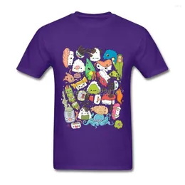 Erkek Tişörtleri Yetişkin Adam Ev Tişört Ajansı Harajuku Gömlek ile Sushi Bar Erkekler İyi Fiyat Ekranı Baskı T-Shirt