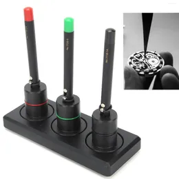 Titta p￥ reparationssatser 3st/st￤lla in automatiskt sm￶rjmedelolja Oil Pin Pen Precision Clock Sewing Tool Kit f￶r klocktillverkare