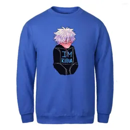 Męskie bluzy z kapturem Hunterxhunter Mens Vintage Bluza swobodny męski bluzę z kapturem Hipster Pullover Homme 2023 Wygodne sudaderas masculino