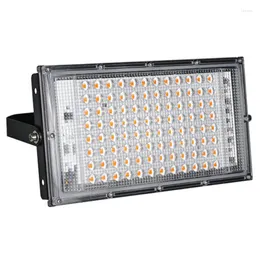 Luzes Grow Lighting Crescimento LED de plantas leve à prova d'água Full Spectrum Inundação 100W de alta potência Planting Greenhouse