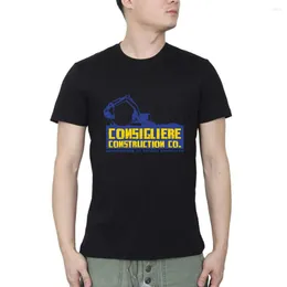 メンズTシャツConsigliere Construction Co Shirt for Men ClothingTシャツsoft