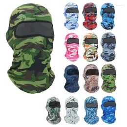 Motorradhelme Multifunktionsmaske Taktische Maske Balaclava Military Camouflage Cycling Full Face Hat Accessoires