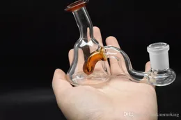 Heady Oil Dab Rigs Mini Glass Bong 화려한 버블러 독특한 워터 파이프 Hockahs Shisha 14mm Reycler Oil Rigs Glass Water Pipes