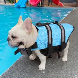 ملابس الكلاب Dropship Apt Apet سترة النجاة سترة الصيف طباعة معطف السباحة السباحة ملابس السباحة الكلاب الكبيرة