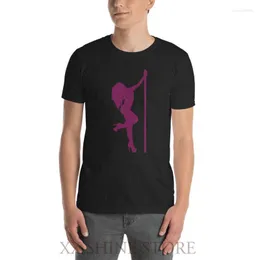 Herren T-Shirts Unisex Herren Shirt Stripper Pole Tee Exotische Tänzerin Erwachsene S-3XL Größe Softstyle Baumwolle DTG Bekleidung