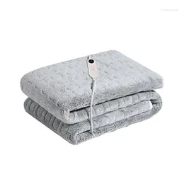 Одеяла электрическое одеяло толще нагревателя Одиночное тело теплее 152x127см нагреваемое термостат Время ЕС