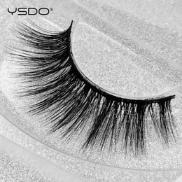 False Eyelashes YSDO 1 Pair Natural Long 3d Mink Lashes Makeup Full Strip Hand Made Fake Dramatic 34S