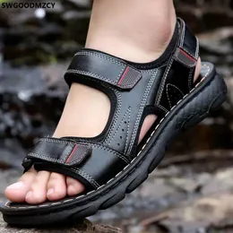 أحذية غير رسمية للرجال لرجال الشاطئ الصيفي رجل 2023 Chaussure Homme Sandalias