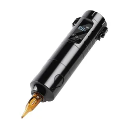 Tattoo Guns Kits Sworder Wireless Pen Machine＃18500 RCAコネクタとトラベルケースデジタルLEDディスプレイ付きバッテリー
