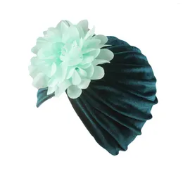 تصميمات بيريتس يوميًا 1pc للجنسين اللطيف الأزياء pleuche القبعة الصلبة زهور الزهور الشتاء دافئ غطاء الإطارات إطارات الشعر الإكسسوارات