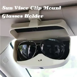 Storage Bags Isfriday Car Sun Visor Clip Glasses Holder Case Auto Sunglasses Card Ticket Pen Box