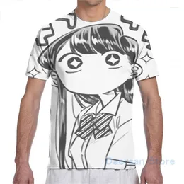 Męskie koszulki Komi zdumiewające mężczyzn T-shirt Kobiety na całej druku moda dziewczyna koszulka chłopiec topy tee krótkie rękawy tshirty