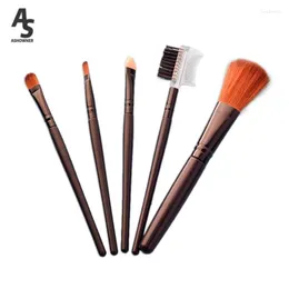 Makeup Brushes 5pcs Brush Foundation Burshes Powder Eyebrow Set Eyeshadow Blending Blush Beauty Make Up Tools Kit