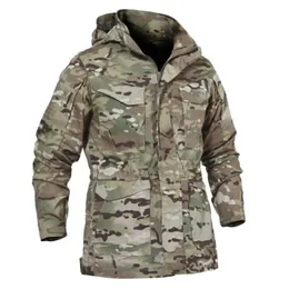 Men's Jackets Military Camouflage Jacket Male Clothing US Army Tactical Windbreaker Hoodie Field Outwear Casaco MasculinoMen's