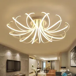 Ceiling Lights Modern LED Lamp Light Fixtures For Living Room Home Decor Bedroom With Remote Control Dimmable Lustre