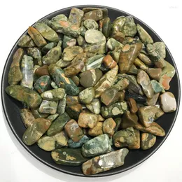 Decorative Figurines 5-7mm 100g Natural Ocean Jasper Agate Gravel Stone Polished Specimen Healing Stones Quartz Crystals Minerals