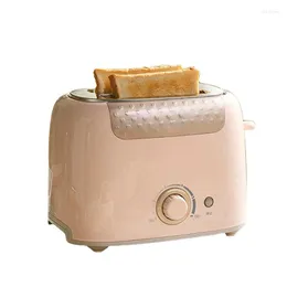 Fabricantes de panes 680W Toster eléctrica Maché de desayuno automático Sandwich fabricante con cubierta de polvo Calefacción rápida