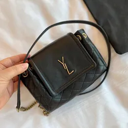 h Quality Loulou Bag Fashion designer Luxury bags Real Leather Messenger Bag Chain shoulder crossbody Classic flap Women purse