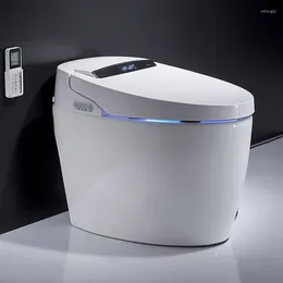 Bath Accessory Set High Quality Sensor Bathroom Intelligent Heated Smart Toilet Ceramic S Trap Siphonic Commodes