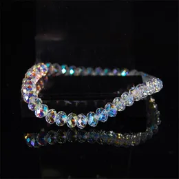 Strang Perlenstränge Sangsy angekommen Stil Glas Kristall Seil Abstand Armband Femme handgemachte Wrap für Frauen Mädchen