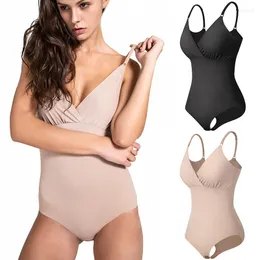 Damen Shapers Nahtloser Bodysuit Shapewear Frauen Glatter Body Shaper Bauchkontrolle Korsett Top Bauch Bauch flach Postpartum Taillentrainer