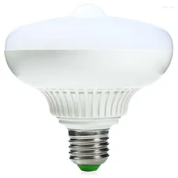 Bulb Pir Motion czujnik 15 W 110 220V Indukcja LED zimna/ciepłe białe auto inteligentne oświetlenie E27 Podczerwień Lampa nadwozia