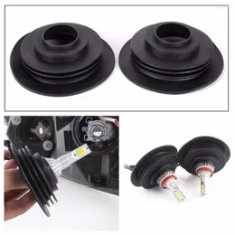 Interior Decorations 2PCS Car Headlight Sealing Dust Cover Cap Rubber Waterproof Headlamp Caps C1 32/C6 98mm For LED HID Xenon Halogen Bulb