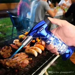 DHL Free Professional Professional Pray Gun Torch Torch Lighters Chef Chef Cooking Divich Picnic Butane Gas Wighter For Kitchen Hookah Drop Shipping