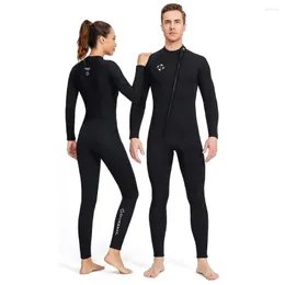 여자 수영복 다이브 세일 3mm wetsuits 다이빙복 스노클링 서핑 수영을위한 일체형 열 자외선 서핑