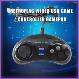 Game Controllers Retroflag Wired USB Controller Gamepad Joypad For Rasbperry Pi 4 B/MEGAPi/NESPi/SUPERPi Case PC/Switch Windows