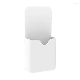 Cajas de almacenamiento Pequeñas caja blanca Multifuncional Soluble en agua Topeador de lápiz magnético Refrigerador de refrigerador de la escuela