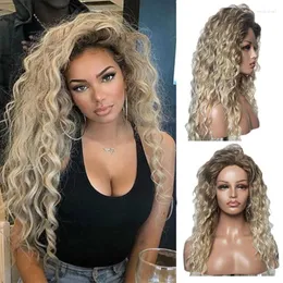 合成ウィッグWhimsical W Fluffy Afro Deep Wave Wig Natural30inch Hair for Women Cosplay Kend22