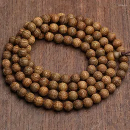 Strandes Strands Sandalwood Bracelet 8mm Love Day do Dia dos Namorados Yoga Bead Giftbeaded Rodn22