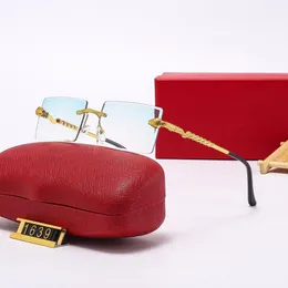 2022 Дизайнерские солнцезащитные очки для змеи для мужчин женщины Unisex Vintage C Shades езды квадратный солнце