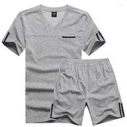 Men's T Shirts 2023 Plus Size Cotton 8XL 7XL 6XL 5XL Men Suit Summer Style Gradient Short Sleeve T-shirt Male Tracksuit Man Shirt