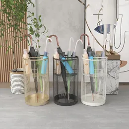 Hooks Umbrella Bucket Door Drain Storage Rack Light Luxury Enter The Creative Tube Artifact