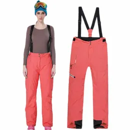 Calça de esqui hwyhx yhx2023 chegada 2023 mulheres esportes ao ar livre snowboard de snowboard de inverno calças de neve de inverno