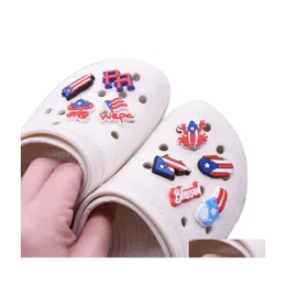 Shoe Parts Accessories Soft Rubber Pri Charm Decorations Jibitz For Croc Charms Clog Buttons Buckle Drop Delivery Shoes Dhfh0