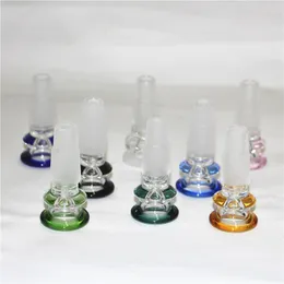 14&18mm 2 in 1 Smoking Heady Glass Bowl Male Joint For Bubbler Bongs And Ash Catcher Bong Water Pipe