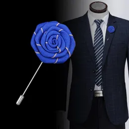 Brooches Lapel Pin Men Flower Handmade Brooch Pins Collar Suit Corsage Wedding Boutonniere Party Women Gifts