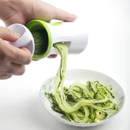 Tung spiralizer vegetabiliska skivverktyg vegetabiliska spiral skivare zucchini pasta nudel spaghetti maker 1223944