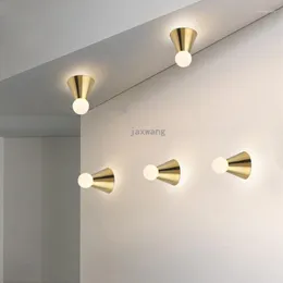 Tavan Işıkları Modern LED Işık Demir Çatı Koridoru Merdiven Çocuk Oturma Odası Garaj Lambası Açık De