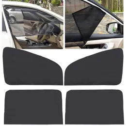 Pcs Car Magnetic Front & Rear Side Window Sun Visor Shade Mesh Cover Sunshade Curtain Accessories Drop