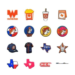 Trinkhalme Moq 20 Stück Texas Style Custom Sile St Toppers Er Charms Buddies DIY Dekorative 8mm Party Supplies Geschenk Drop Homefavor Dhrsd