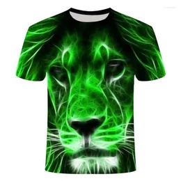 Men's T Shirts 2023vero Novo 3d Camiseta Masculina De Manga Curta Interessante Japons Punk Animal Padro Gtico 3dt-shirts Masculino