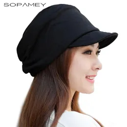 Beanies Beanie/Skull Caps SOPAMEY 2023 Winter Women's Hats Boys Girls Casual Hip Hop Cap Knitting Warm Female Skullies Beanie Fashion Soft